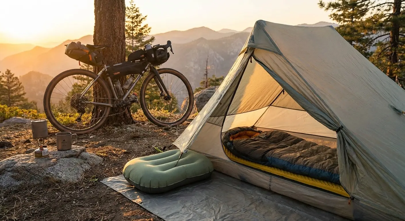 Cover Image for Camp Pillows and Comfort Items for Bikepacking
