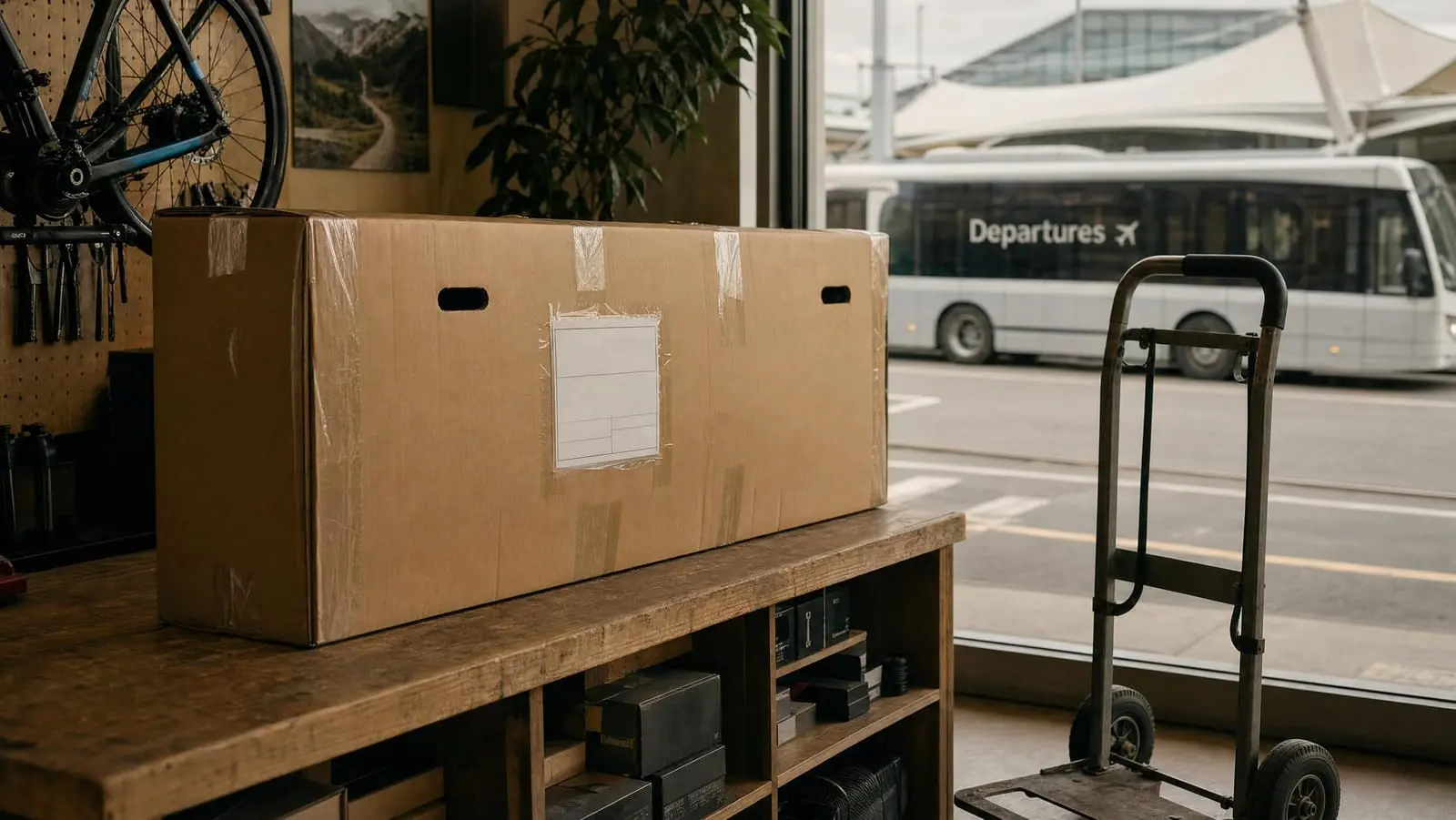 Cover Image for Shipping Your Bike vs Flying With It: Cost, Risk, and When Each Wins
